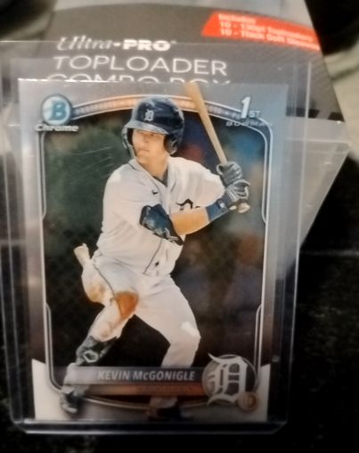 2025 Bowman Chrome #BCP-79 Kevin McGonigle — front
