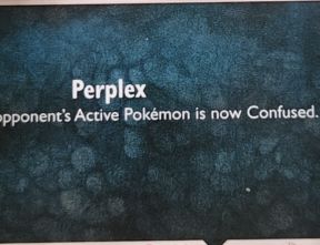 Pokemon Perplex Trainer Card — front