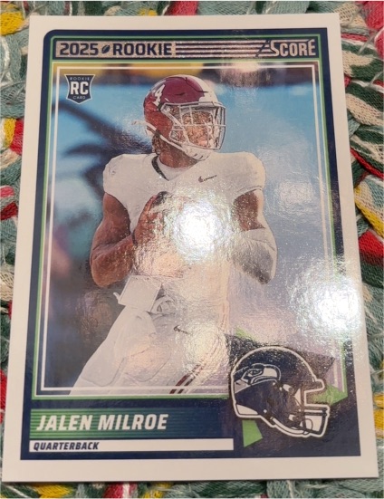 2025 Panini Score Football #29 Jalen Milroe — front