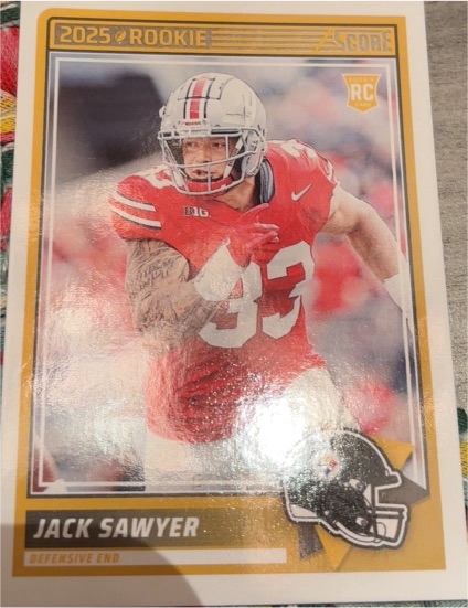 2025 Panini Score #83 Jack Sawyer — front