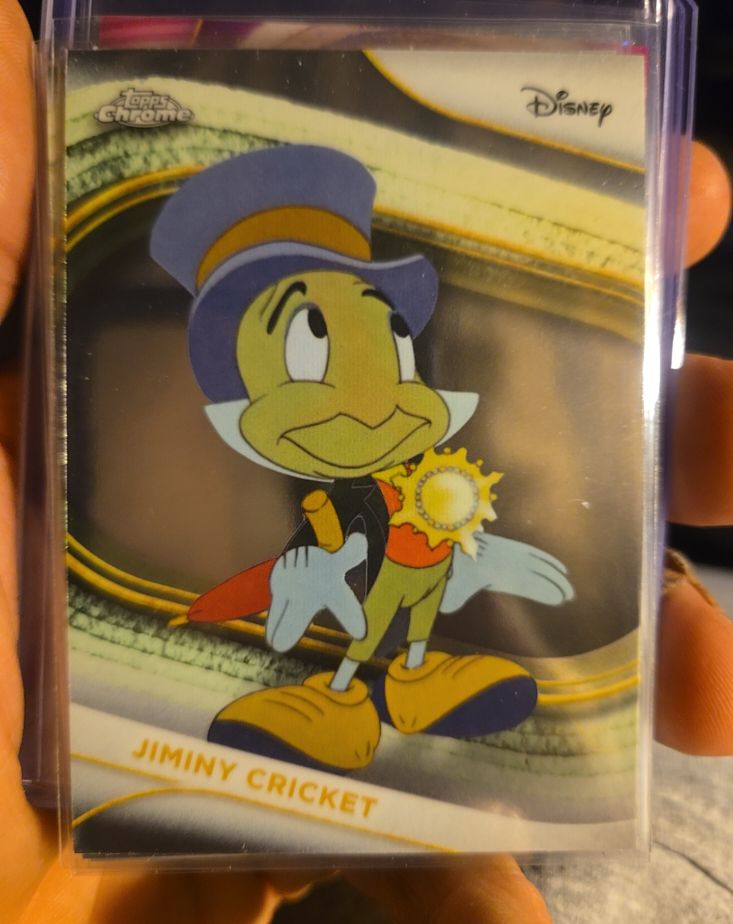 2025 Topps Chrome Disney #86 Jiminy Cricket — front