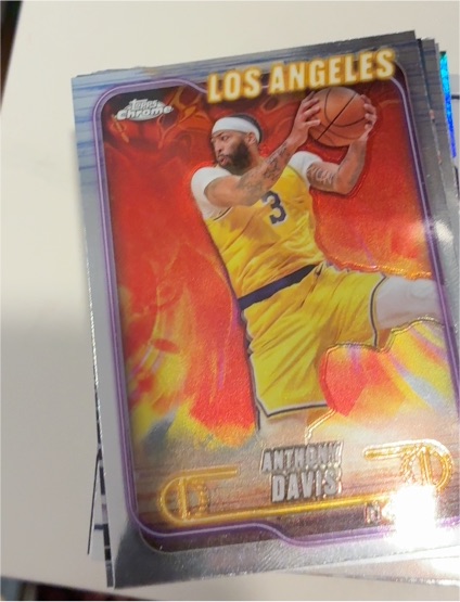 2024-25 Topps Chrome #86 Anthony Davis — front