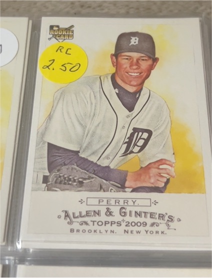 2009 Topps Allen & Ginter #51 Ryan Perry — front