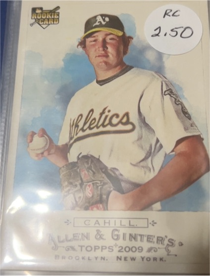 2009 Topps Allen & Ginter #241 Trevor Cahill — front