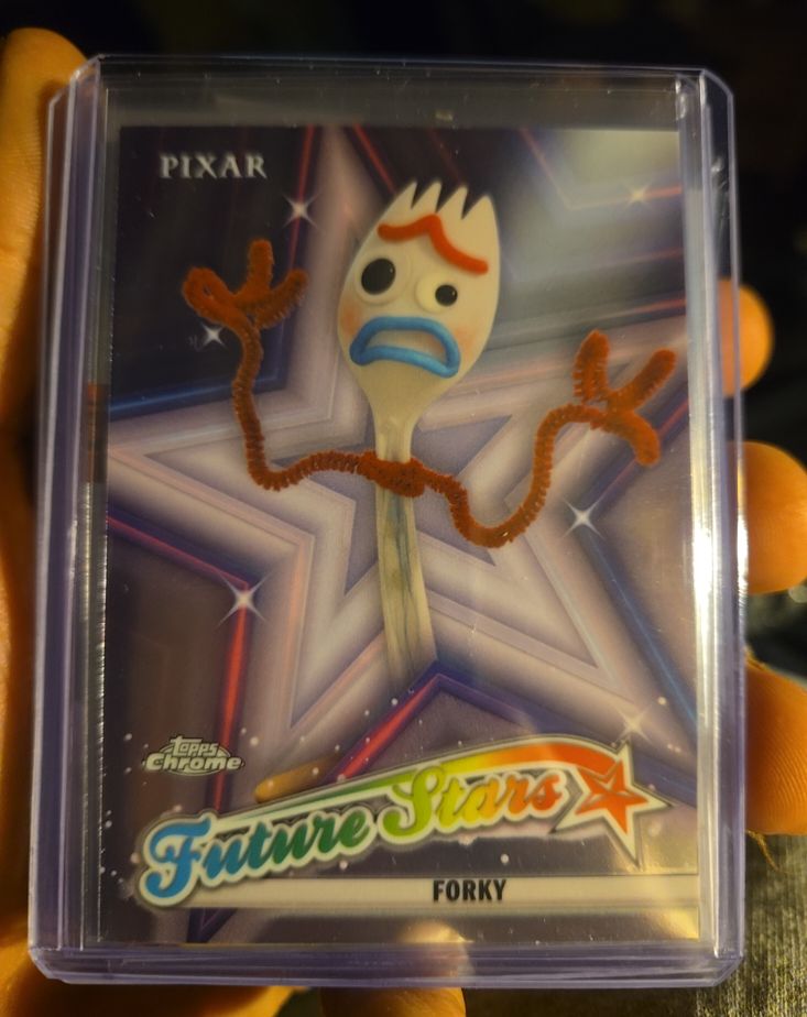 2025 Topps Chrome Disney Future Stars #FS-8 Forky — front