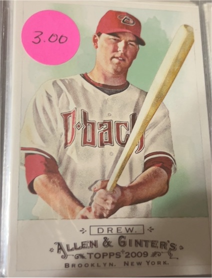 2009 Topps Allen & Ginter #302 Stephen Drew — front