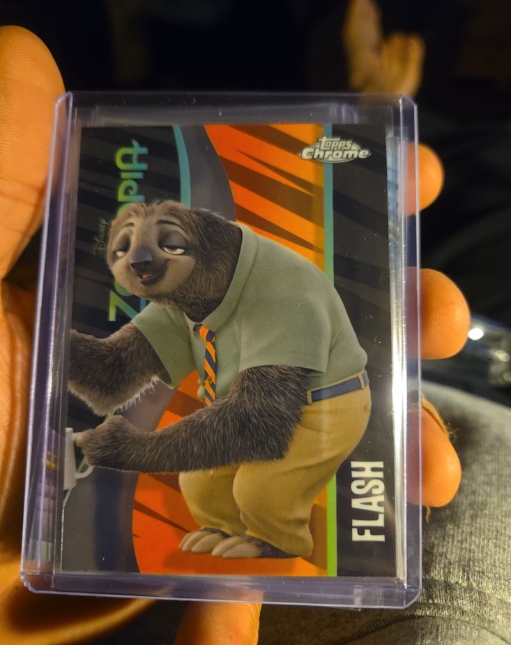 2025 Topps Chrome Disney Zootopia Icons #ZI-6 Flash — front