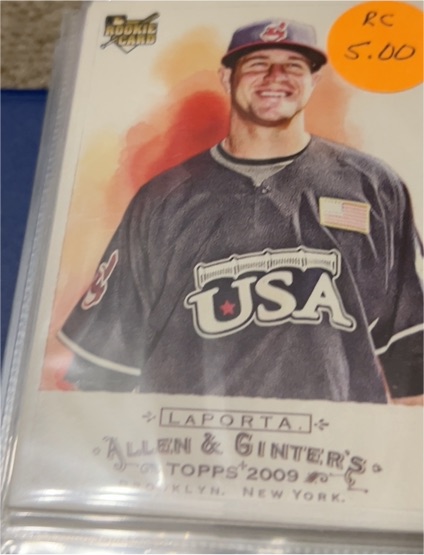 2009 Topps Allen & Ginter #328 Matt LaPorta — front