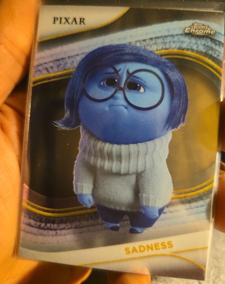 2025 Topps Chrome Disney #83 Sadness — front