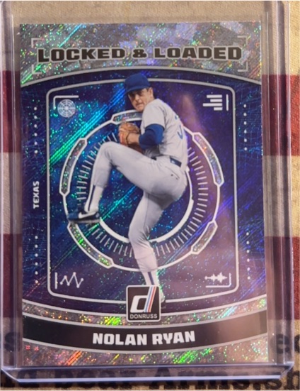 2023 Donruss Locked & Loaded #LL2 Nolan Ryan — front