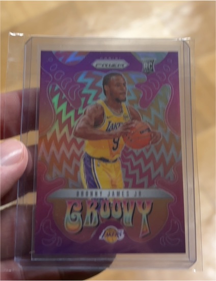 2024-25 Panini Prizm #29 Bronny James Jr — front