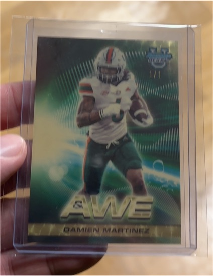 2024 Bowman Best University #SA-12 Damien Martinez Shock and Awe — front