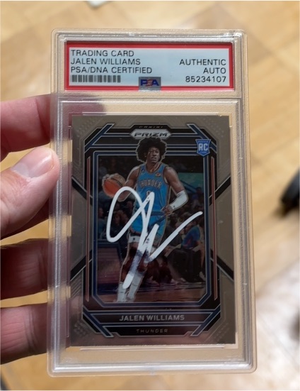 2022-23 Panini Prizm #246 Jalen Williams — front