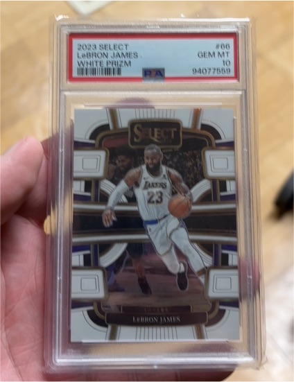 2023 Select #66 LeBron James — front