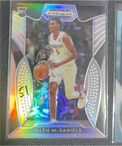 2019-20 Panini Prizm Draft Picks #54 Jalen McDaniels — front