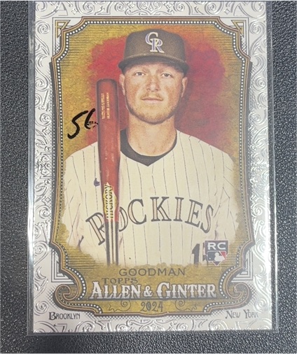 2024 Topps Allen & Ginter #3 Hunter Goodman — front