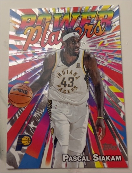 2025-26 Topps #PP-3 Pascal Siakam Power Players — front