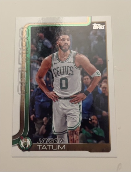 2025-26 Topps #1 Jayson Tatum — front