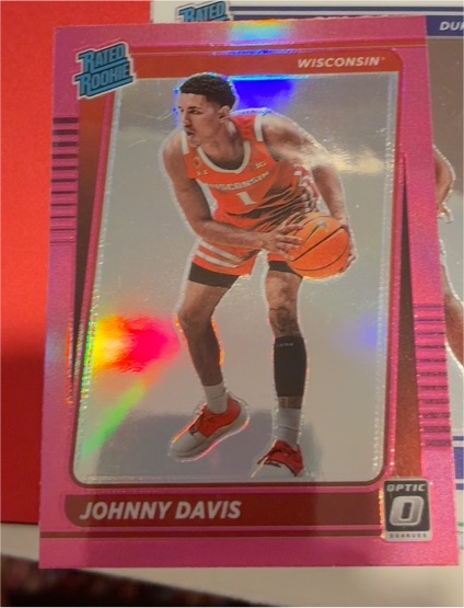 2022-23 Panini Chronicles Donruss Optic #14 Johnny Davis — front