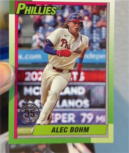 2025 Topps Series 2 #90B2-21 Alec Bohm — front