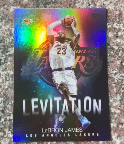 2025-26 Topps Basketball #L-1 LeBron James Levitation — front
