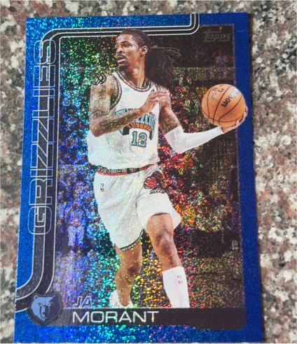 2025-26 Topps Basketball #182 Ja Morant — front