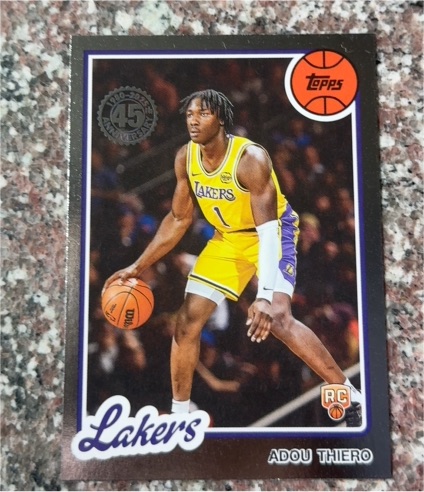 2025-26 Topps #80BK-79 Adou Thiero — front