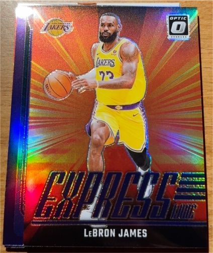 2024-25 Panini Donruss Optic #2 LeBron James Express Lane — front