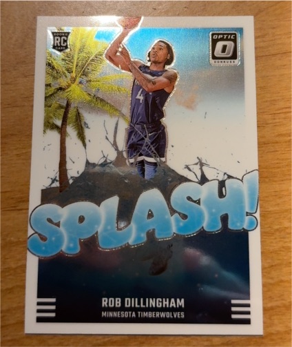 2024-25 Donruss Optic #8 Rob Dillingham Splash! — front