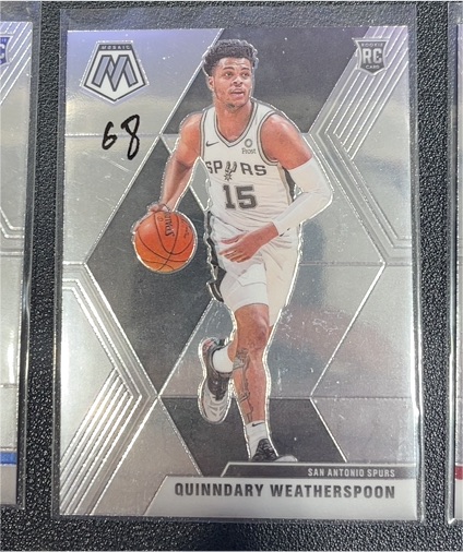 2019-20 Panini Mosaic #204 Quinndary Weatherspoon — front