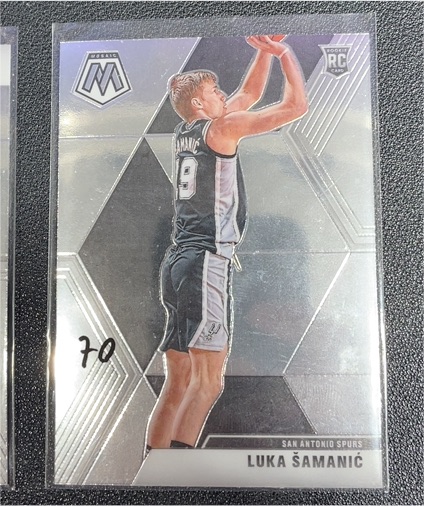 2019-20 Panini Mosaic #235 Luka Šamanić — front