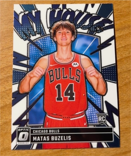 2024-25 Donruss Optic #15 Matas Buzelis My House — front