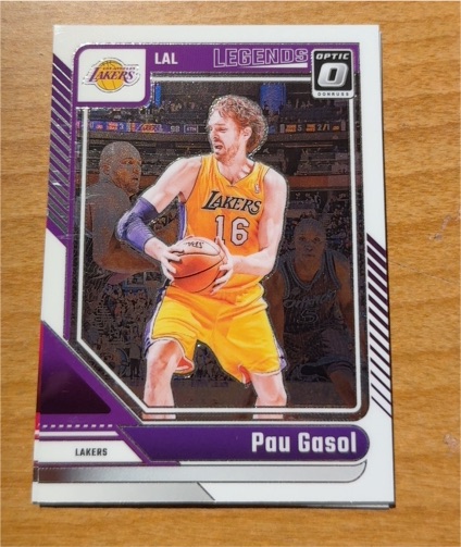 2024-25 Panini Donruss Optic #234 Pau Gasol — front