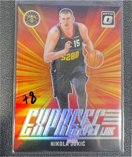 2024-25 Donruss Optic #3 Nikola Jokic Express Lane — front
