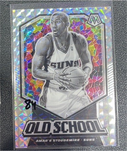 2019-20 Panini Mosaic #15 Amar'e Stoudemire Old School — front