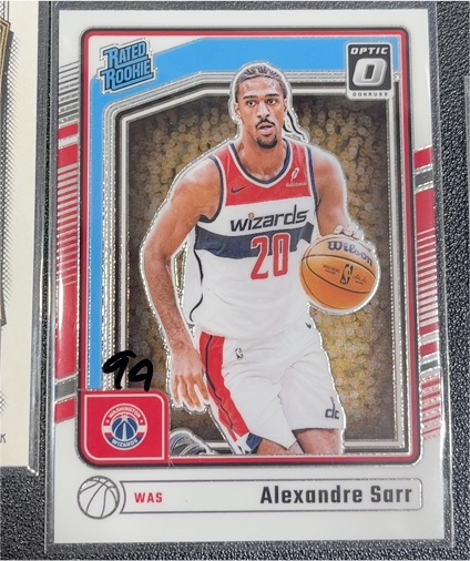 2024-25 Panini Donruss Optic #276 Alexandre Sarr — front
