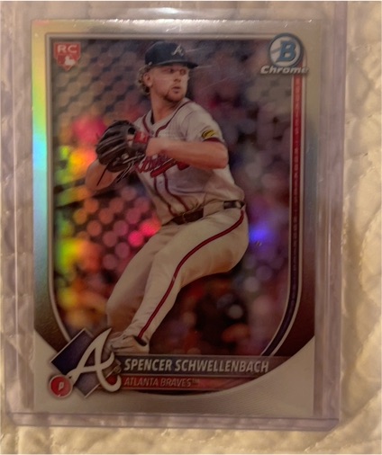 2025 Bowman Chrome #78 Spencer Schwellenbach — front
