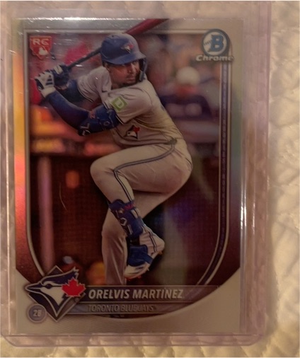 2025 Bowman Chrome #75 Orelvis Martinez — front