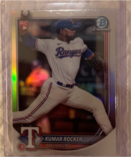 2025 Bowman Chrome #98 Kumar Rocker — front
