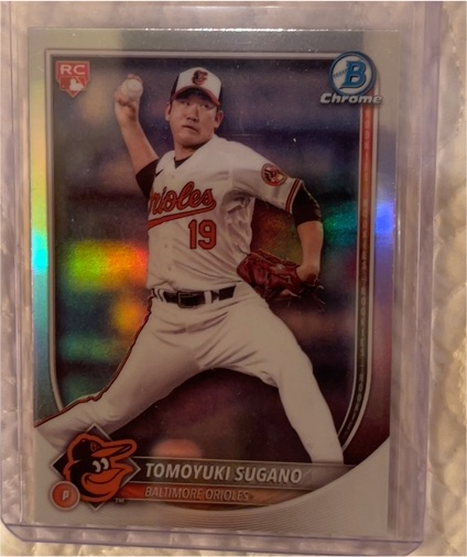 2025 Bowman Chrome #41 Tomoyuki Sugano — front