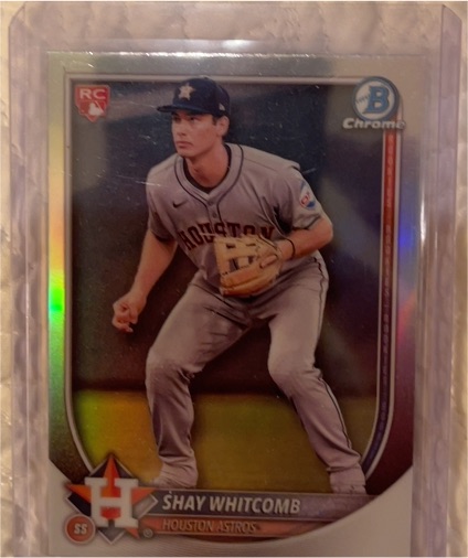 2025 Bowman Chrome #47 Shay Whitcomb — front