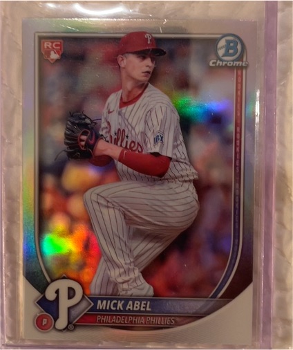 2025 Bowman Chrome #11 Mick Abel — front