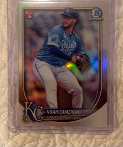 2025 Bowman Chrome #67 Noah Cameron — front