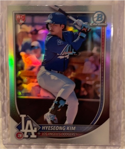 2025 Bowman Chrome #2 Hyeseong Kim — front