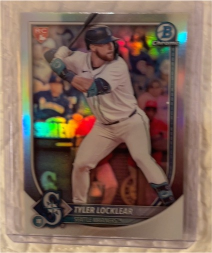2025 Bowman Chrome #93 Tyler Locklear — front