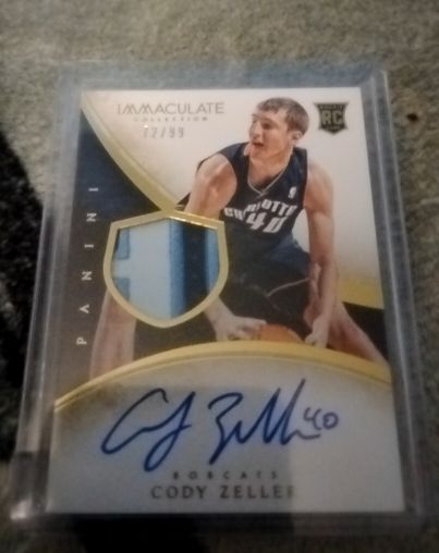 2013 Panini Immaculate Collection #12 Cody Zeller — front