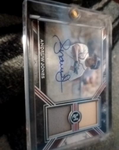 2022 Topps Museum Collection #SWDRA-AJ Andruw Jones — front