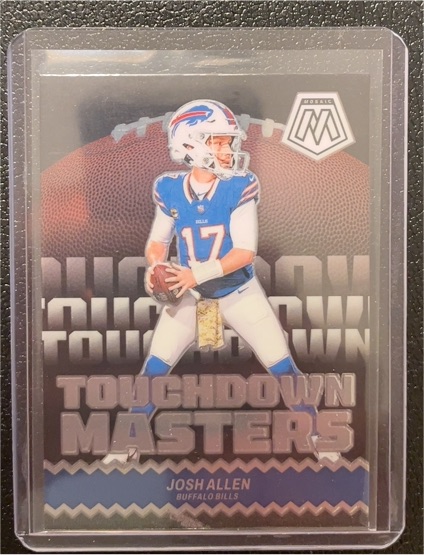 2024 Panini Mosaic #TM-JAL Josh Allen Touchdown Masters — front