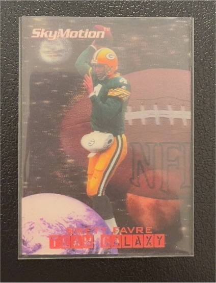 1996 Skybox #2 Brett Favre Skymotion Galaxy — front