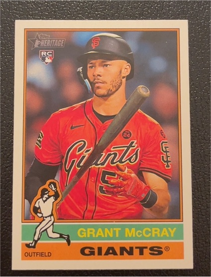 2025 Topps Heritage #53 Grant McCray — front